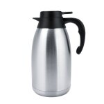 Pot isotherme - thermos - 2l - acier inoxydable - anti - corrosion - design pratique Pot isotherme - thermos - 2l - acier inoxydable - anti - corrosion - design pratique