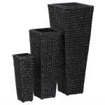 Pot de fleurs extérieur 30x30x80 cm(l) cache - pot de plantes carré avec size petite / moyenne / grande ... Pot de fleurs extérieur 30x30x80 cm(l) cache - pot de plantes carré avec size petite / moyenne / grande ...