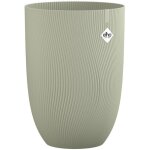 Pot de fleur haut - elho - sereh haut 30 - 22 l - l 30 x b 29. 5 x h 41 cm - vert - balcon / int�rieur ...