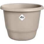 Pot de fleur rond - elho - amiga rond 55 - 55 l - � 55 x h 51 cm - beige - ext�rieur