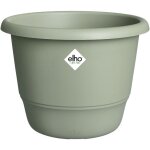 Pot de fleur rond - elho - amiga rond 55 - 55 l - � 55 x h 51 cm - vert - ext�rieur