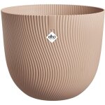 Pot de fleur rond - elho - sereh rond 60 - 110 l - � 59 x h 51 cm - marron - int�rieur / ext�rieur
