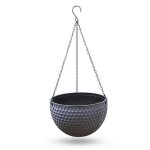 Pot de fleur suspendu en rotin nid dabeille 1 pièce pot de fleur suspendu intérieur et extérieur gris ... Pot de fleur suspendu en rotin nid dabeille 1 pièce pot de fleur suspendu intérieur et extérieur gris ...