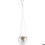 Pots de jardin jardinires boule disco pots de fleurs en plein air corde panier suspendu mur chambre jardin ...
