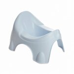 Pot - thermobaby - initio - fleur bleue - sans cuelle, ergonomique et confortable