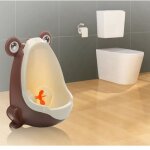 Pot urinoir bébé pour enfant apprentissage de la propreté - brun Pot urinoir bébé pour enfant apprentissage de la propreté - brun