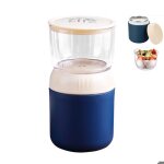 Pot de yaourt 2 en 1 pot de c�r�ales pot � emporter pot de petit - d�jeuner pour les d�placements avec ...