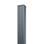 Poteau aluminium pour portail et portillon - hauteur 2m40 - section poteaux 100 x 100 mm Poteau aluminium pour portail et portillon - hauteur 2m40 - section poteaux 100 x 100 mm