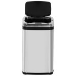 Poubelle automatique 30l infrarouge acier inoxydable - carrée - seau intérieur optionnel - hygiénique ... Poubelle automatique 30l infrarouge acier inoxydable - carrée - seau intérieur optionnel - hygiénique ...