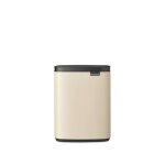 Poubelle - brabantia - bo 234101 - 7l - fermeture douce - beige