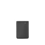 Poubelle - brabantia - bo 4 l - fermeture silencieuse - mineral infinite grey