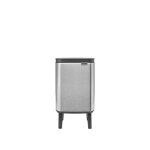 Poubelle - brabantia - bo waste hi 4l - fermeture douce - seau amovible - poign�e de transport