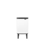 Poubelle - brabantia - bo waste hi 4l - fermeture douce - seau amovible - poigne de transport