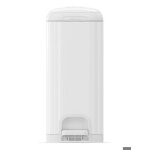 Poubelle  couches select blanche (inclus 1 recharge jumbo octo anti - odeurs)