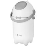 Poubelle pour couches usag�es lionelo purebin - herm�tique - 10 l - sacs universels - facile � utiliser ...