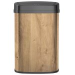 Poubelle de cuisine automatique majestic bois acier inoxydable 58 l Poubelle de cuisine automatique majestic bois acier inoxydable 58 l