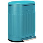 Poubelle de cuisine - homcom - 20l - ovale - couvercle à fermeture douce et pédale - seau intérieur amovible ... Poubelle de cuisine - homcom - 20l - ovale - couvercle à fermeture douce et pédale - seau intérieur amovible ...