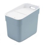 Poubelle curver pour le recyclage 20 litres gris - bleu ready to collect
