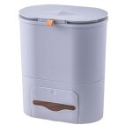 Poubelle murale coulissante de grande capacit� avec couvercle suspension de porte darmoire de cuisine ...