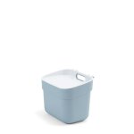 Poubelle de recyclage - curver - 5l - matriaux recycls - bleu / gris - pdale