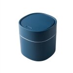 Poubelle de table - non spcifi - mini poubelle en plastique - 2l - compacte - couvercle amovible