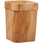 Poubelles vintage en bois imit corbeille  papier carre pour chambre  coucher dortoir maison bureau ...