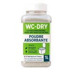Poudre absorbante toilettes sches 1l dsodorisant naturel eucalyptus fabriqu en france camping randonne ...