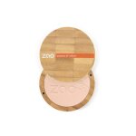 Poudre compacte bio - zao make - up - capuccino 304 - 9 grammes - vegan - 100% naturelle