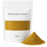 Poudre de halba (fenugrec) 100g ? soin cheveux et peau naturel ? anti - chute volume peau nourrie ? 100% ... Poudre de halba (fenugrec) 100g ? soin cheveux et peau naturel ? anti - chute volume peau nourrie ? 100% ...