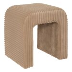 Pouf bouclettes ou velours côtelé sevi atmosphera Pouf bouclettes ou velours côtelé sevi atmosphera