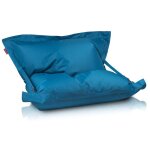 Pouf coussin g�ant avec sangles si�ge rembourr� en polyester imperm�able assise confortable eps int�rieur ...