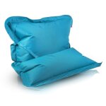 Pouf coussin g�ant avec sangles si�ge rembourr� en polyester imperm�able assise eps int�rieur ext�rieur ...