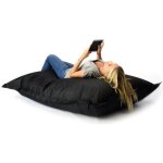 Pouf gant noir xl - livedeco - intrieur et extrieur