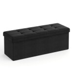 Pouf - hurt meblowy - lsf077b01v1 - noir dencre - 110 x 38 x 38 cm - 1 place