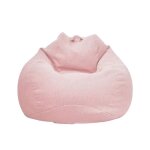 Pouf poire adulte 80 x 90cm - rose - housse de pouf poire enfants fauteuils poire pour salon g�ant en ...