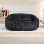 Pouf poire confortable avec 2 coussins lazy canapé 2 places 150 × 95 × 63 cm pour salonchambre - chenille ... Pouf poire confortable avec 2 coussins lazy canapé 2 places 150 × 95 × 63 cm pour salonchambre - chenille ...