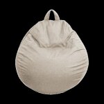 Pouf poire déhoussable - 105x85 cm bananair beige Pouf poire déhoussable - 105x85 cm bananair beige