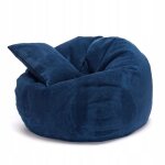 Pouf poire ecopuf - fauteuil canapé coussin de sol pouf dintérieur / extérieur - blue Pouf poire ecopuf - fauteuil canapé coussin de sol pouf dintérieur / extérieur - blue