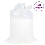 Remplissage pouf billes eps 100 l blanc - vidaxl densit� 18 kg / m� poids 18 kg