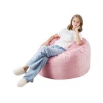 Pouf rond 89 cm avec housse amovible et lavable - vevor - fauteuil paresseux mousse  mmoire de forme ...