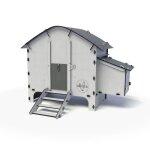 Poulailler 4 poules harmony en plastique recycl