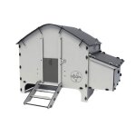 Poulailler 6 poules harmony en plastique recycl