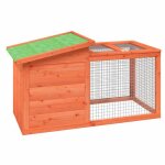 Meilleures poulailler - abris - clapier marron 1005x54x55 cm bois de pin massif ssd4836375