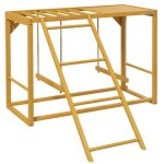 Poulailler aire de jeux bois naturel pour poules avec balançoire + Échelle + structure escalade - pour ... Poulailler aire de jeux bois naturel pour poules avec balançoire + Échelle + structure escalade - pour ...