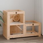 Meilleures poulailler - enclos - cage  hamster 81x40x60 cm bois massif de sapin ssd9595908