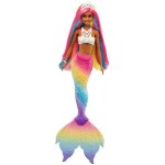Poupe barbie dreamtopia sirne magique avec chevelure arc - en - ciel - jouet pour enfant