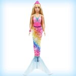 Poupe barbie dreamtopia - transformation princesse  sirne - enfant - mixte - 3 ans et plus