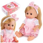 Poupée bébé mimi 30 cm de kinderplay ? parle pleure et ferme les yeux comme un vrai bébé Poupée bébé mimi 30 cm de kinderplay ? parle pleure et ferme les yeux comme un vrai bébé