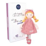 Poupée de chiffon - les canailles de doudou - suzette - 36 cm - robe en coton - cheveux en jersey Poupée de chiffon - les canailles de doudou - suzette - 36 cm - robe en coton - cheveux en jersey