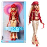 Poupée de collection - mattel - my scene barbie hyc17 - look y2k - rouge et crème - 3 pièces Poupée de collection - mattel - my scene barbie hyc17 - look y2k - rouge et crème - 3 pièces
